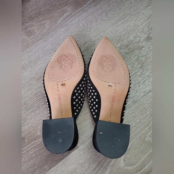 Vince Camuto Real Suede Mules - Picture 4 of 6